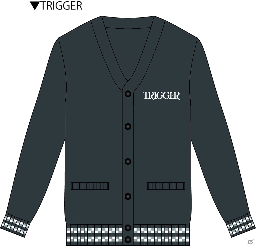 ACOSが「アイドリッシュセブン-IDOOLiSH7-」のイメージカーディガンを5月中旬に発売の画像4