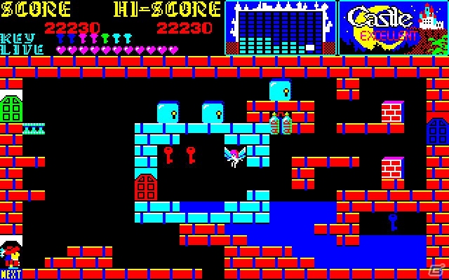 「プロジェクトEGG」にてエンターブレインの「Castle EXCELLENT（PC-8801版・Windows8.1対応版）」が配信開始！の画像3