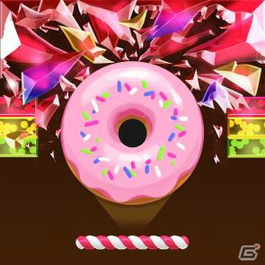 iOS/Android「breaker:ブロック崩し-30秒でどこまで壊せますか？」メインボールをお菓子に着せ替えできる”アバター機能”が実装！の画像1
