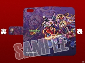 「モンスターストライク」人気キャラクターたちをデザインした手帳型のiPhone6用ケースが4月27日に発売！の画像1