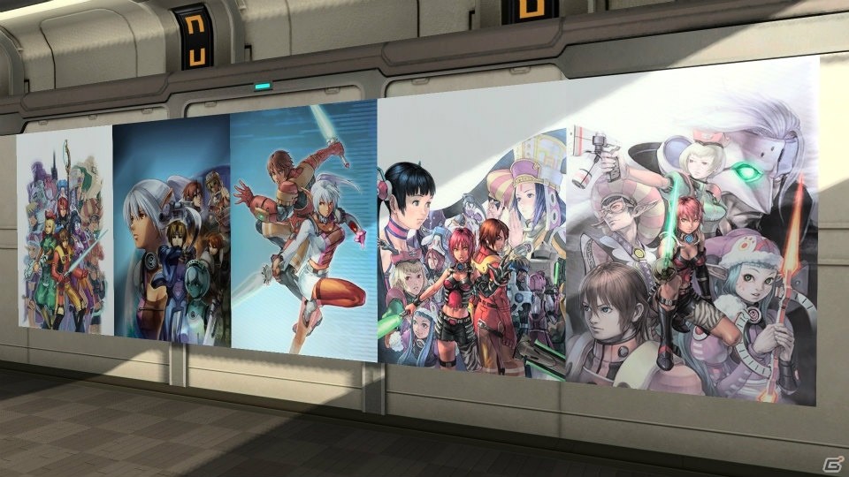 「ファンタシースターオンライン2」ギャザリングの実装に合わせたレイヤリングウェアが登場！歴代パッケージイラストのポスターもの画像51