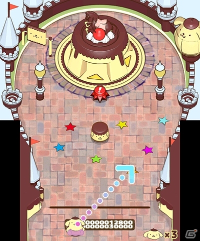 ポムポムプリンをコロコロ転がすひっぱりアクション！3DS「ポムポムプリン コロコロ大冒険」が4月7日に発売！の画像5