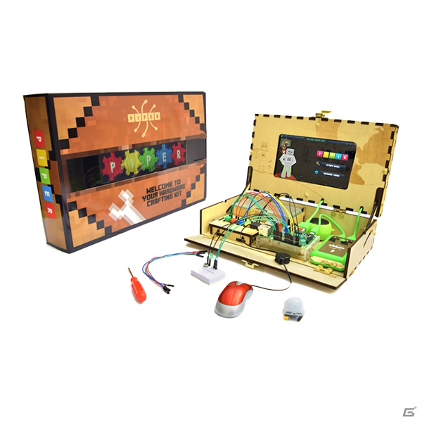 「Minecraft」でコンピューターを組み立てる工程を知ろう！電子工作が学べるツールボックス「Piper」が本日発売の画像2
