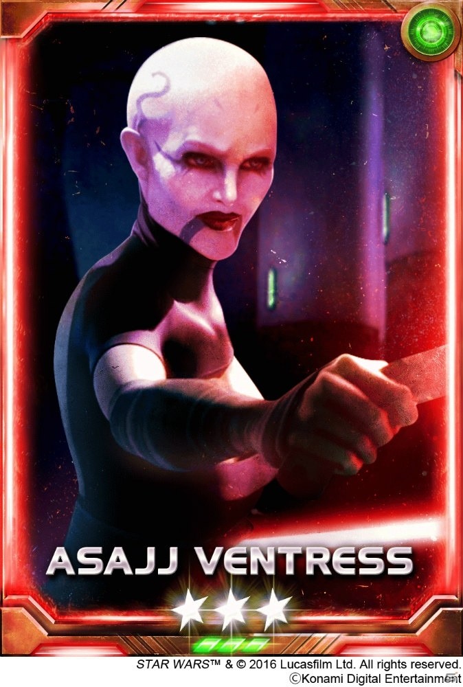 iOS/Android「スター・ウォーズ フォース コレクション」投票イベントで第1位を獲得したアソーカとアサージの5★オリジナルイラストカードが登場！の画像5