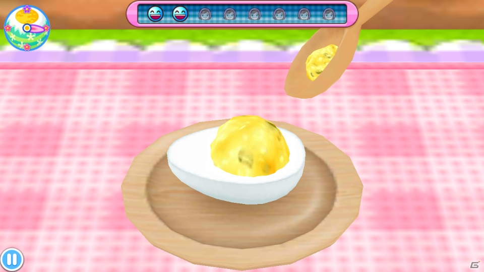 iOS/Android「クッキングママ おりょうりしましょ！」デビルド・エッグやほねつきラムチョップのレシピが入った「スプリングパック」が発売！の画像6