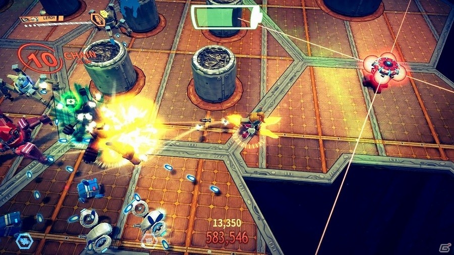 全方位型のアーケードシューティングゲーム「アサルトアンドロイドカクタス」がPS4向けに配信開始！の画像2