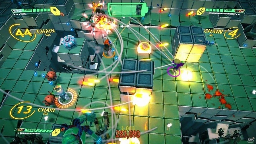 全方位型のアーケードシューティングゲーム「アサルトアンドロイドカクタス」がPS4向けに配信開始！の画像3