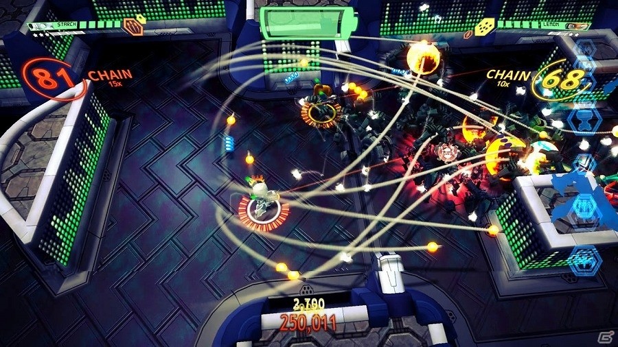 全方位型のアーケードシューティングゲーム「アサルトアンドロイドカクタス」がPS4向けに配信開始！の画像5