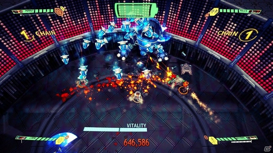 全方位型のアーケードシューティングゲーム「アサルトアンドロイドカクタス」がPS4向けに配信開始！の画像6