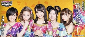 iOS/Android「AKB48グループ ついに公式音ゲーでました。」AKB48 10周年記念シングル楽曲「君はメロディー」が3月15日に登場の画像1