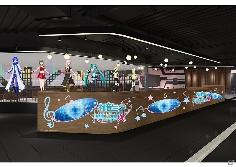 「初音ミク -Project DIVA- X」ライブやアトラクションなどが展開！「東京ジョイポリス」とのコラボイベント「初音ミク -DAIBA de DIVA- X」が開催の画像4