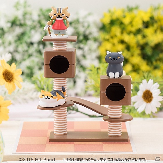 「ねこあつめ」よりアスレチックEXとやまねこさんら3体のフィギュアセットが登場！価格は猫の鳴き声にちなんだ3,333円の画像1