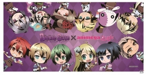 「ディバインゲート」とアニメガカフェ吉祥寺パルコ店のカフェコラボが3月19日より開催！エプロン姿のキャラクターグッズも販売の画像2