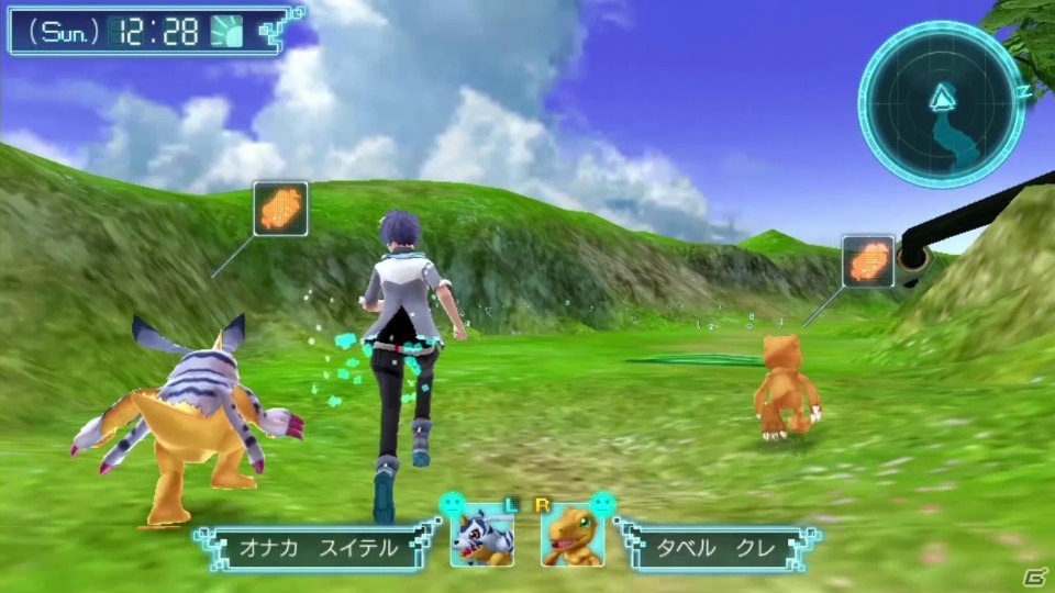 ボイスにも注目！PS Vita「デジモンワールド -next 0rder-」の初回特典でパートナーにできる「特別なアグモン＆ガブモン」のプレイ動画が公開の画像2