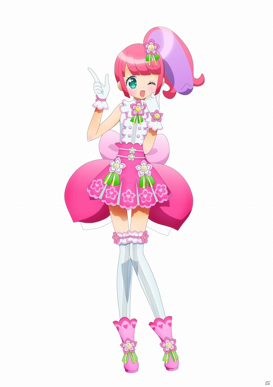 アニメ「プリパラ」3人目はラブリー系！お花の妖精アイドル「かのん」が発表！赤ちゃん「ジュルル」のキャストが上田麗奈さんに決定の画像1