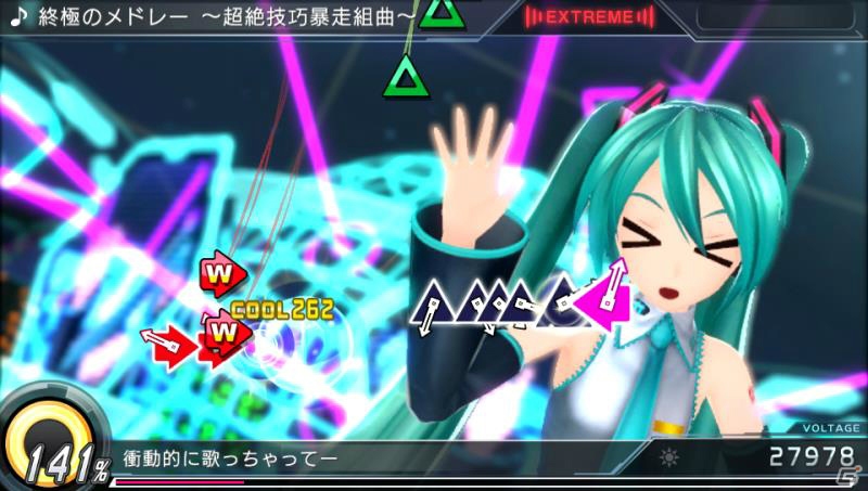 PS4/PS Vita「初音ミク -Project DIVA- X」に最高難度の曲ばかりを詰め込んだ「終極のメドレー」が登場！開発スタッフからのEXTREME譜面解説もの画像10
