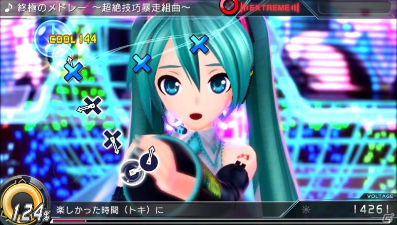 PS4/PS Vita「初音ミク -Project DIVA- X」に最高難度の曲ばかりを詰め込んだ「終極のメドレー」が登場！開発スタッフからのEXTREME譜面解説もの画像9
