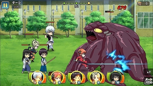 「銀魂」初のスマートフォンアプリ「銀魂かぶき町大活劇」が2016年に配信決定！アクションRPGで繰り広げられるゲーム内容の一部も公開の画像2