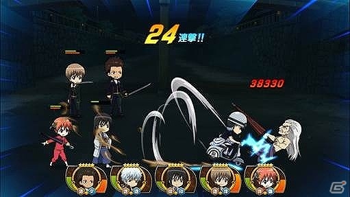 「銀魂」初のスマートフォンアプリ「銀魂かぶき町大活劇」が2016年に配信決定！アクションRPGで繰り広げられるゲーム内容の一部も公開の画像3