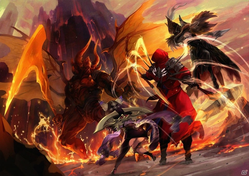 BLADE（仮）正式タイトルが「BLADE -ブレイド 天から堕ちる千の刃-」に決定！先行プレイ、事前登録、声優色紙プレゼントなども掲載の画像1