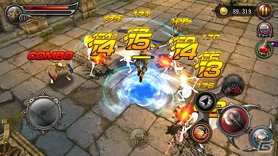 BLADE（仮）正式タイトルが「BLADE -ブレイド 天から堕ちる千の刃-」に決定！先行プレイ、事前登録、声優色紙プレゼントなども掲載の画像3