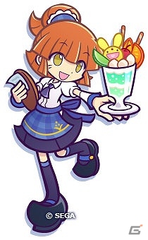iOS/Android「ぷよぷよ!!クエスト」ウェイトレス姿のアルル、りんご、アミティが手に入る「ぷよカフェコラボガチャ」が開催の画像3