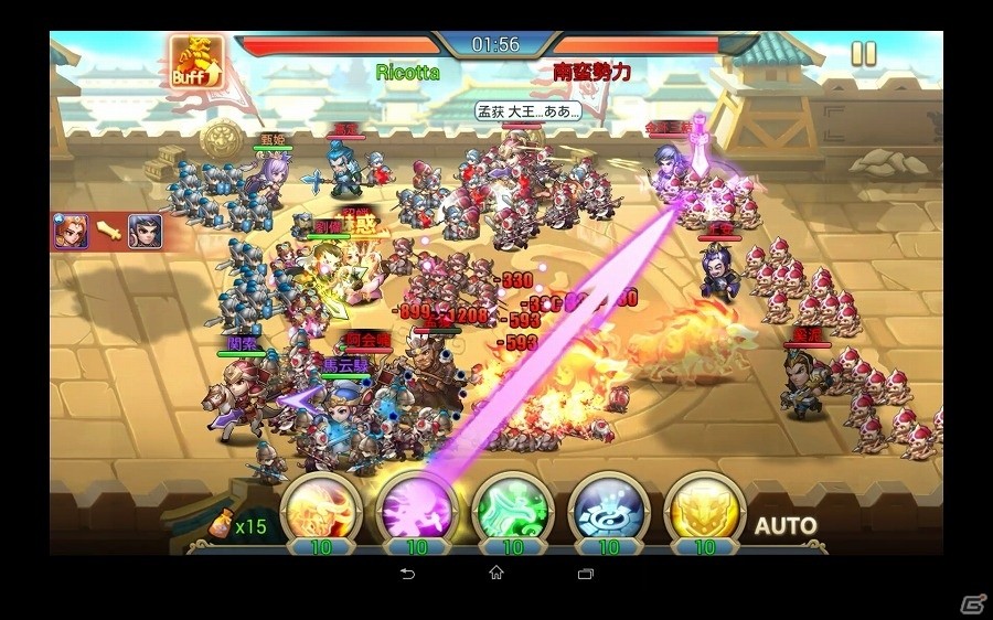 バトル中の判断が勝敗を分ける三国志RPG「みにおん三国志」がiOS/Android向けに配信決定―事前登録も開始の画像3