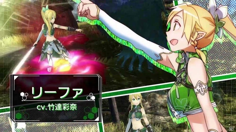 PS4/PS Vita「ソードアート・オンライン ―ホロウ・リアリゼーション―」第2弾PVが公開―リーファ＆シノンが参戦決定の画像3