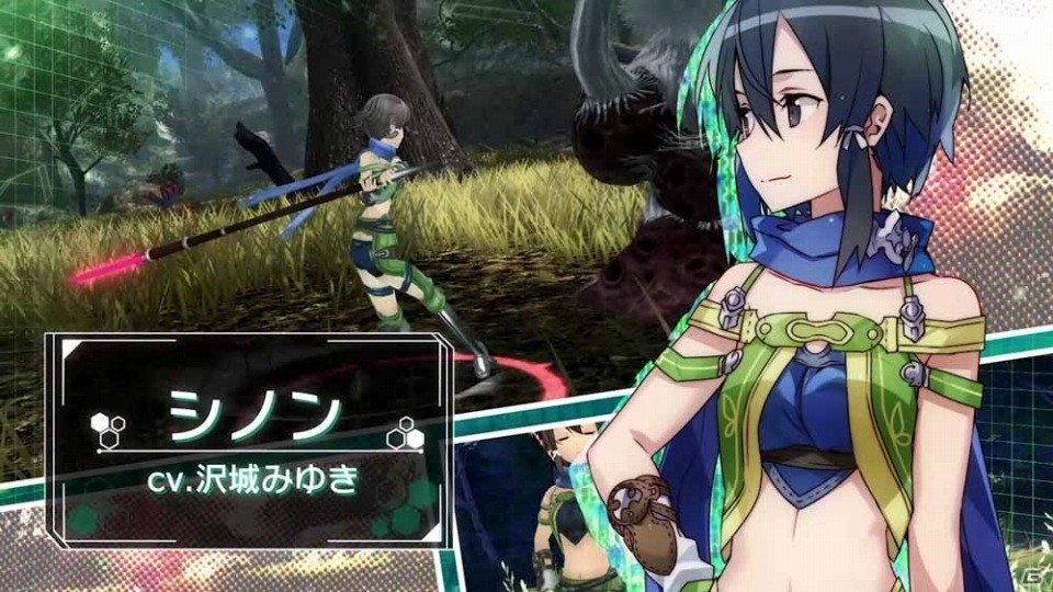 PS4/PS Vita「ソードアート・オンライン ―ホロウ・リアリゼーション―」第2弾PVが公開―リーファ＆シノンが参戦決定の画像4