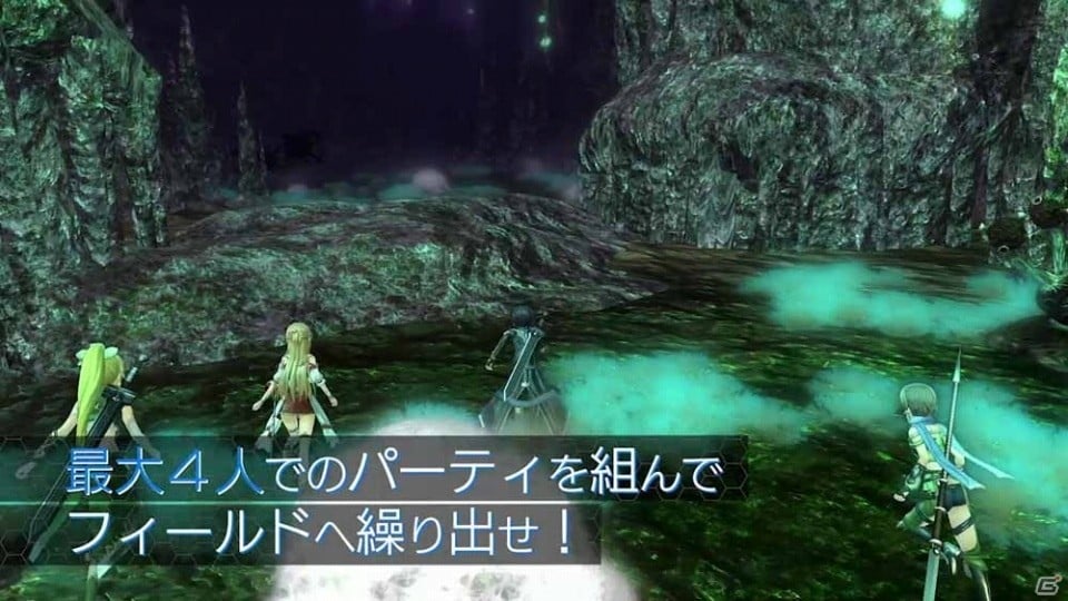 PS4/PS Vita「ソードアート・オンライン ―ホロウ・リアリゼーション―」第2弾PVが公開―リーファ＆シノンが参戦決定の画像6