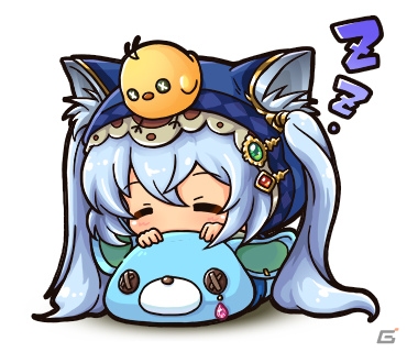 iOS/Android「幻獣契約クリプトラクト」初のLINEクリエイターズスタンプが配信開始！の画像1