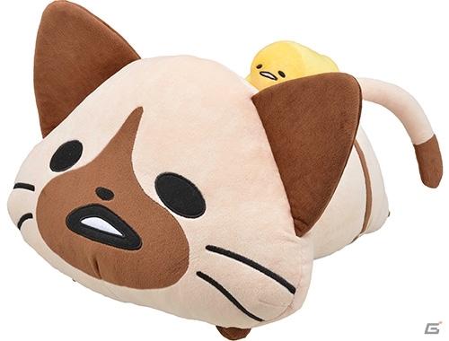 モンハン×ぐでたまの新作コラボプライズが3月中旬以降に投入！全長43㎝のメガジャンボぐでっとアイルー Ver.2も登場の画像1