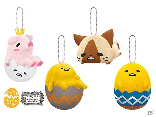 モンハン×ぐでたまの新作コラボプライズが3月中旬以降に投入！全長43㎝のメガジャンボぐでっとアイルー Ver.2も登場の画像3