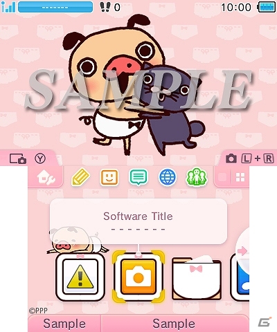 パンツLOVEな子ブタの男の子「パンパカくん」の3DS用テーマ3種が配信開始！の画像2