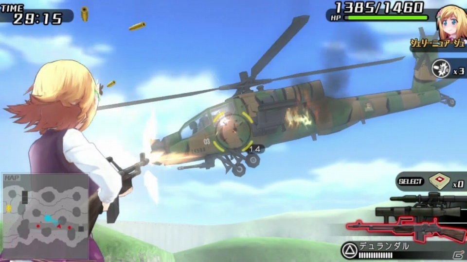 PS Vita「バレットガールズ2」回避撃ちやロケットランチャーなど新要素目白押しのプレイ動画「アクション編」が公開の画像4