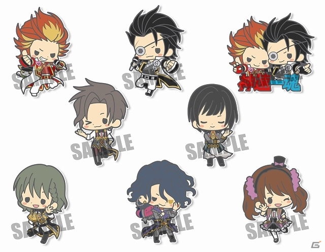 SideM ぱぺっとチャーム 神速一魂 黒野玄武 紅井朱雀 （おすすめ