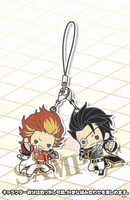 「アイドルマスター SideM」紅井朱雀、黒野玄武らを集めたラバーストラップコレクション 3rd stageが7月発売の画像11