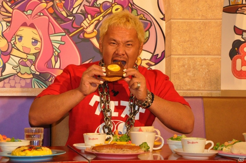 新日本プロレス・真壁刀義選手も参戦！かわいいメニューが盛りだくさんの「ぷよクエカフェ」試食会＆店舗内をレポートの画像22