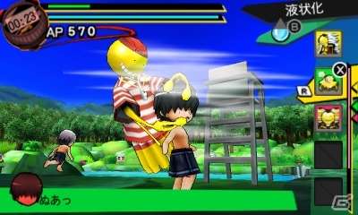3DS「暗殺教室 アサシン育成計画!!」京都・沖縄旅行など原作エピソードも収録！ワナが効かない！？「ロボ殺せんせー」が出現の画像14