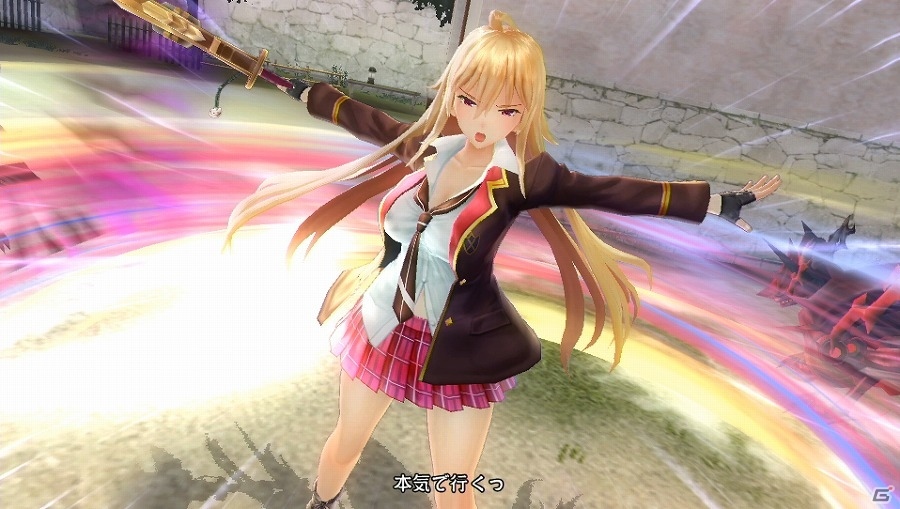 PS Vita「VALKYRIE DRIVE -BHIKKHUNI-」TVアニメより「敷島魅零」＆「処女まもり」がプレイアブルキャラクターとして参戦！の画像2