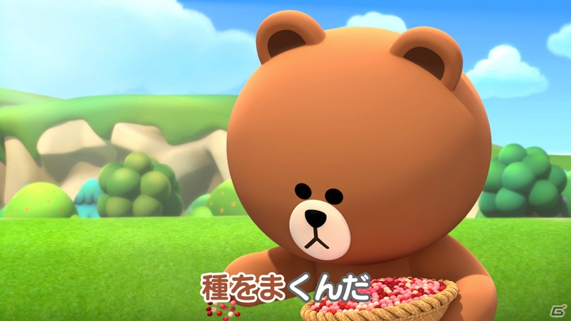 iOS/Android「LINE ブラウンファーム」玉置浩二さんの「田園」にのせたTVCMが3月19日より放映！記念のダイヤプレゼントも実施の画像2