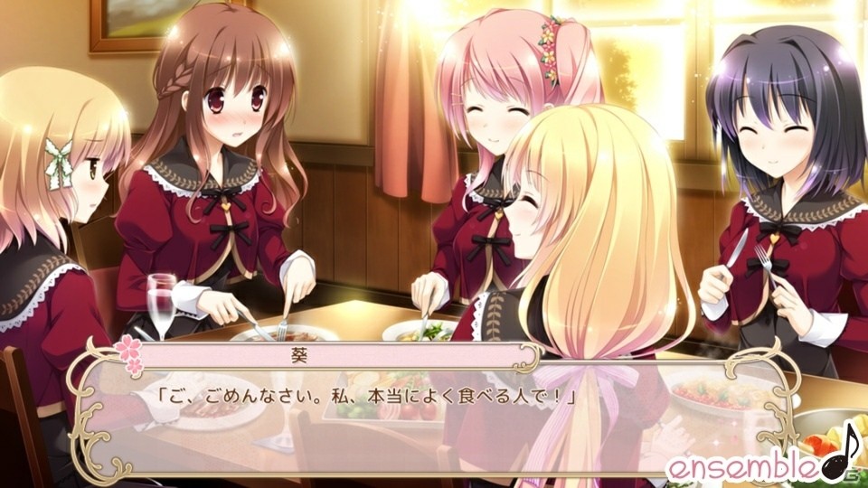 お嬢様学園に女装してばれないように通う恋愛ADV「桜舞う乙女のロンド」iOS版が配信開始！の画像9