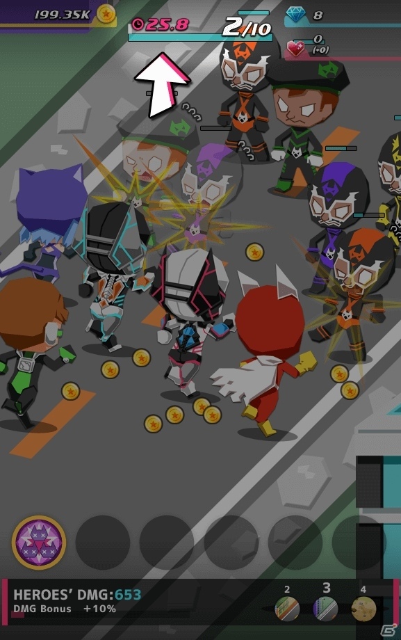 アメコミ風タップ系SLG「Dash Heroes -ダッシュヒーローズ-」がiOS/Android向けに配信開始の画像4