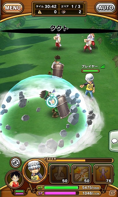 iOS/Android「ONE PIECE サウザンドストーム」本日より事前登録受付が開始！「ロー（2年前）」を仲間にできるキャンペーンもスタートの画像3