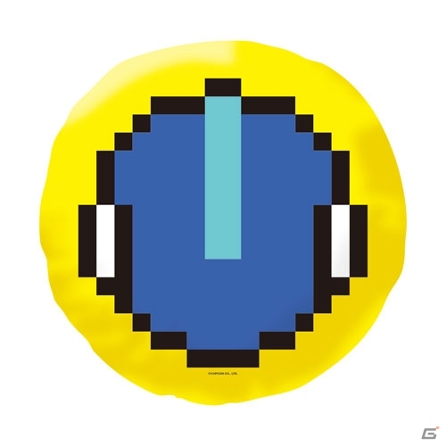 3月発売のロックマングッズを紹介！B-SIDE LABEL コラボステッカー第2弾や1UPクッションがラインナップの画像3