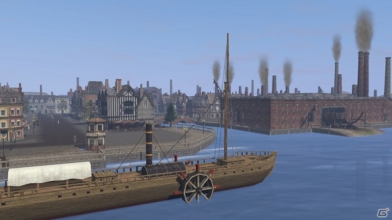 「大航海時代 Online」新拡張パック「Age of Revolution」の新都市・マンチェスターを紹介するワールドガイド第1弾「産業革命都市」が公開の画像7