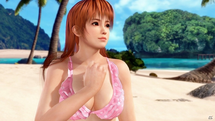PS4/PS Vita「DEAD OR ALIVE Xtreme 3」占いによって示されたザック島でのバカンスを楽しむかすみのイメージビデオが公開！の画像1