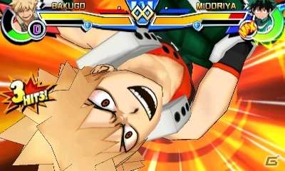 3DS「僕のヒーローアカデミア バトル・フォー・オール」公開された8名のヒーローたちを紹介！通信バトルはダウンロードプレイに対応の画像5