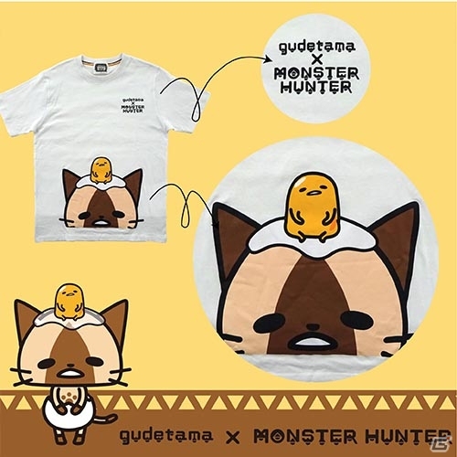 「モンスターハンター」シリーズと「ぐでたま」のコラボTシャツが「ファッションセンターしまむら」に登場！の画像2