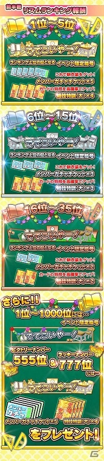 iOS/Android「しゃちほこ～る」イベント「第5回スコアランキング」が開催！今回の課題曲は“恋人はスナイパー”の画像3